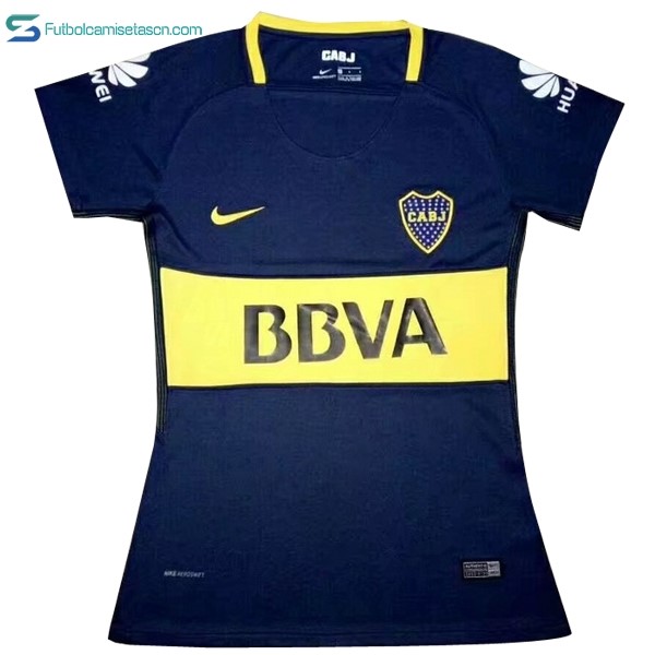 Camiseta Boca Juniors Mujer 1ª 2017/18